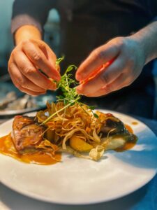 Restaurant bord de mer
