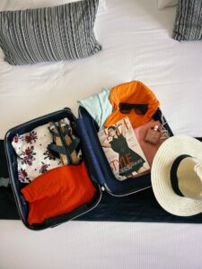 preparation valise